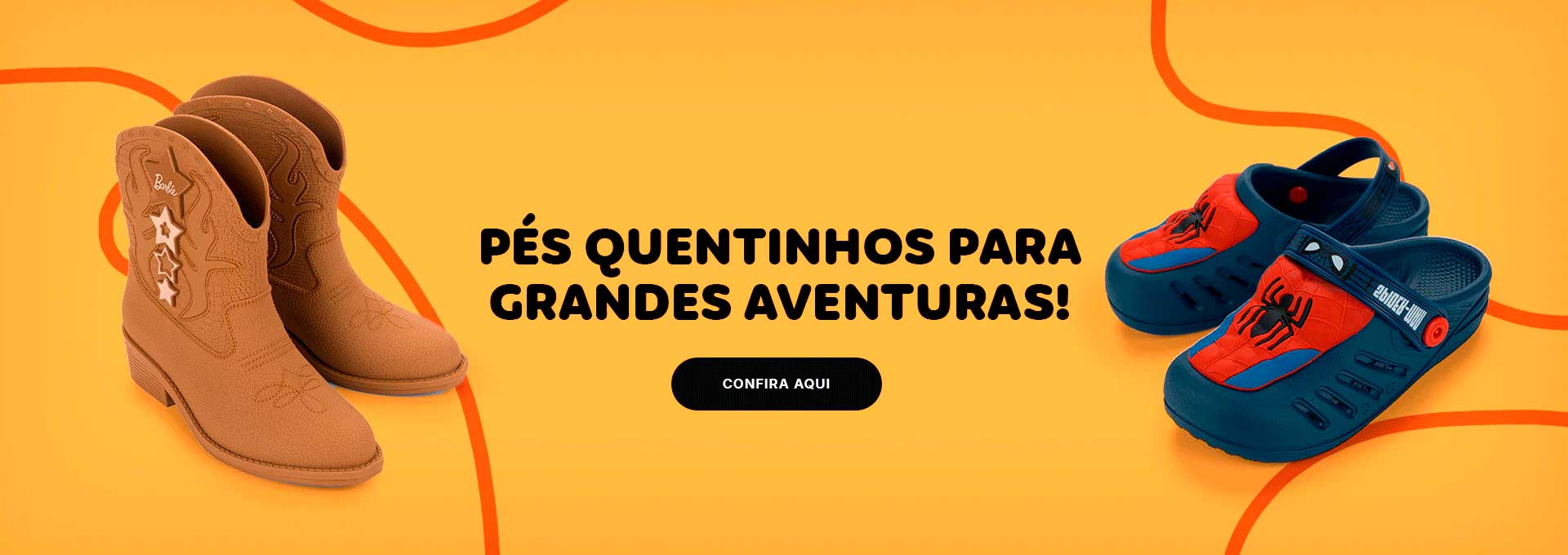 Banner da marca Grendene Kids