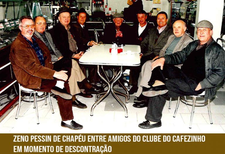 Foto histórica da Zeno Representações, mostrando as instalações antigas da empresa