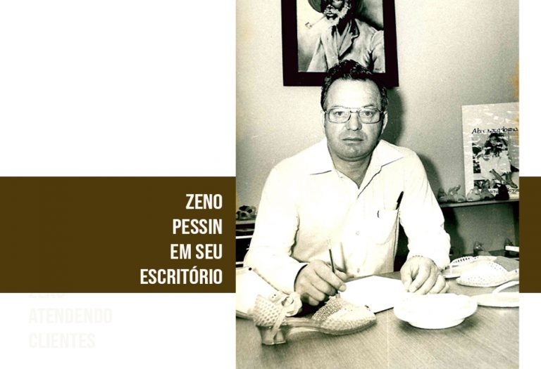 Foto histórica da Zeno Representações, de um evento de lançamento de produtos